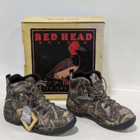 Mens Red Head Kosoha Waterproof True Timber Kanati Camo Boots Size 12W IOB - Picture 1 of 4